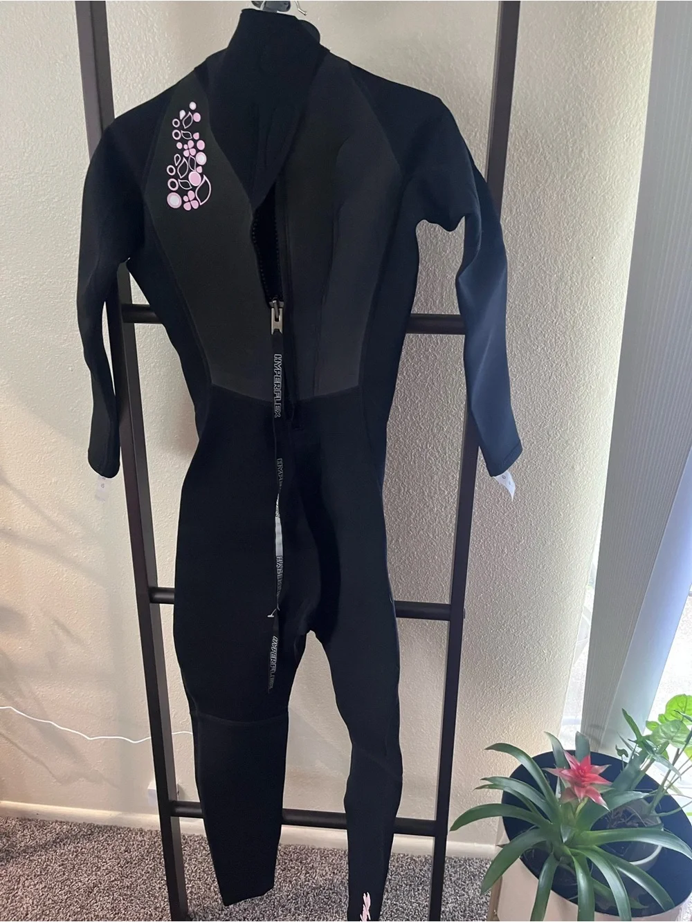 Women’s Black Full-Length Swim Wetsuit